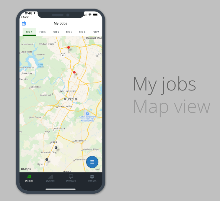 Lawn care apps for scheduling and routing - Lawn Love