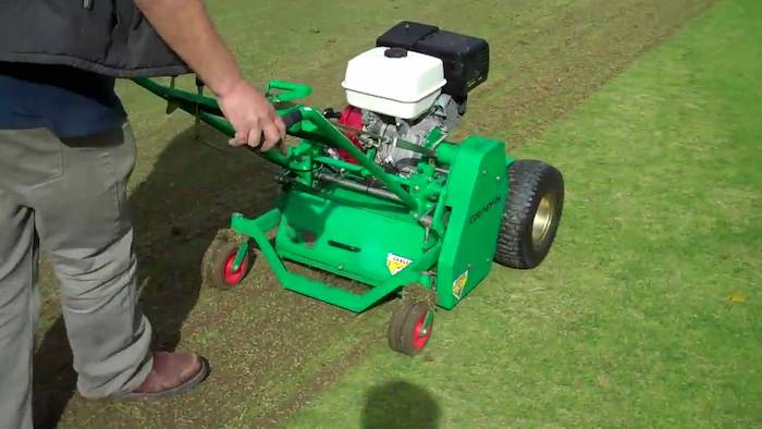 Verti cutter store lawn raker